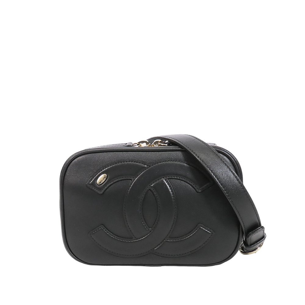 Pre-Loved Chanel Lambskin CC Mania Camera Bag